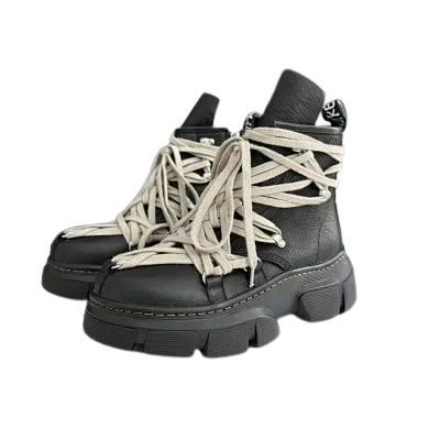Rick Owens x Dr. Martens Megalace Boots