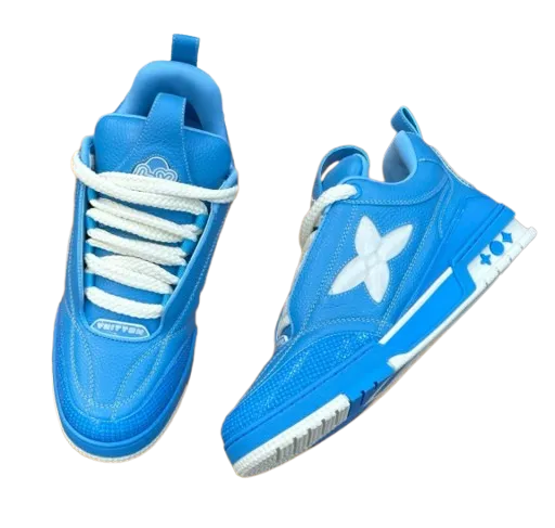 Louis Vuitton Skate Blue Sneakers