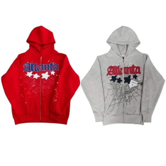 Sp5der Zip Hoodie