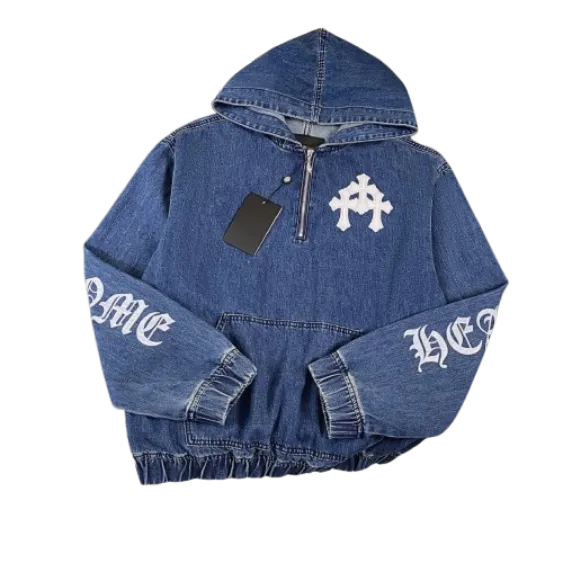 Hanorac cu fermoar Chrome Hearts 1