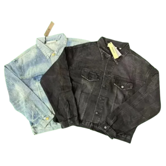 Jachetă Fear of God Essentials Denim