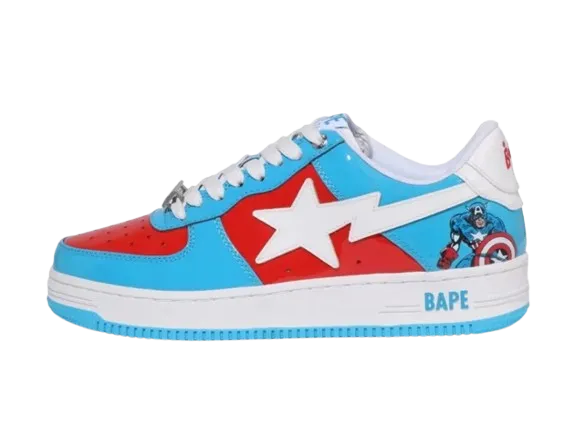 Bape Bapestar Marvel Sneakers